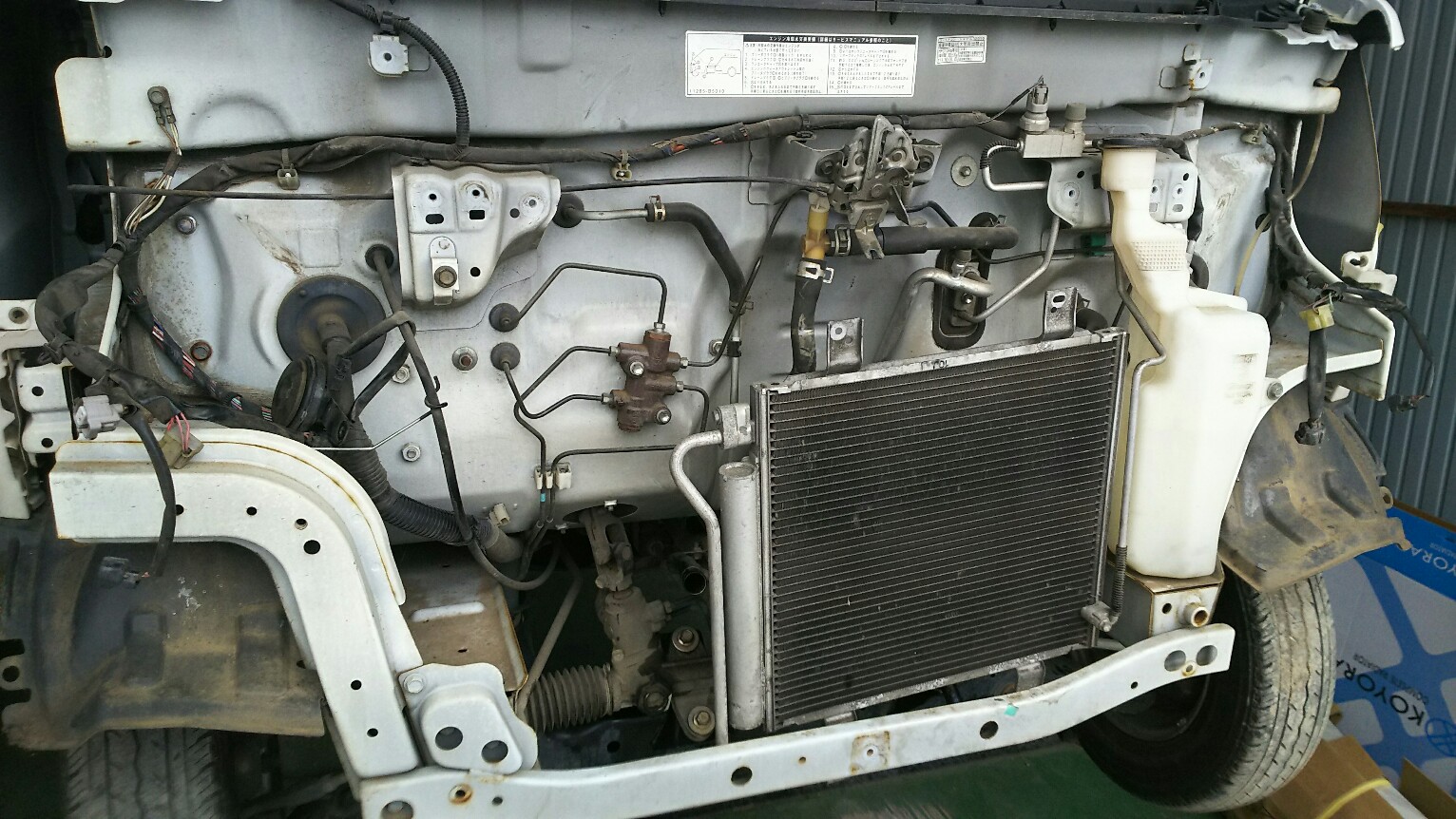 ハイゼットカーゴ (S320V) ラジエーター交換